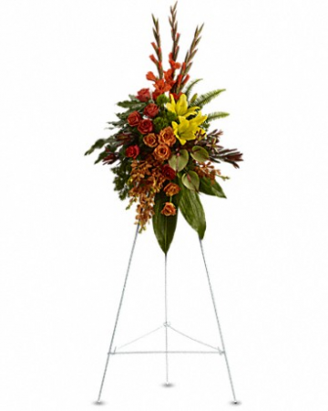 Tropical Memorial Standing Spray