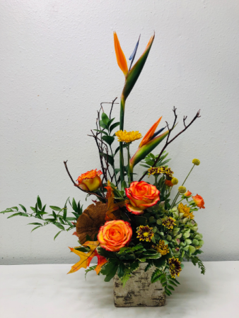 Tropical Circus Flower Arrangement