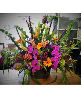 Tropical Colors Floral Arrangement