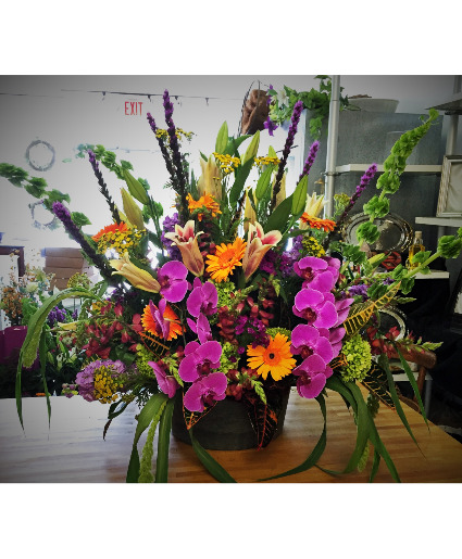 Tropical Colors Floral Arrangement