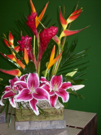 Tropical Delight fresh arrangement