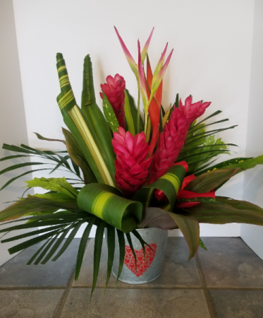 Tropical Getaway Fresh flower arrangement