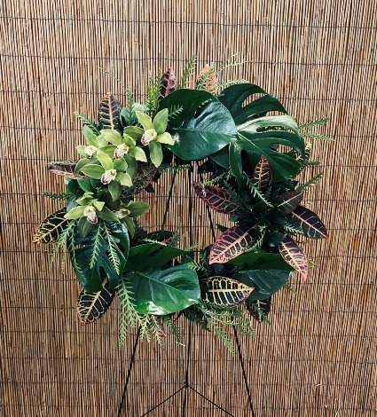 Tropical Greens Wreath