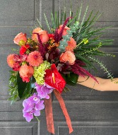 Tropical Inspired Bridal Bouquet