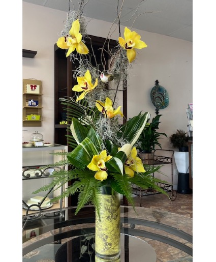 Tropical Orchid Elegance  