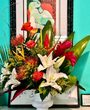 Tropical Paradise Escape Tropical Flower Delivery