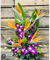 Tropical paradise  Floral arrangement 