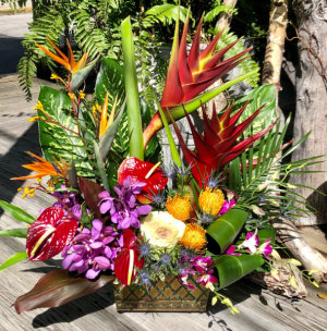 Tropical Paradise Fresh Arrangement in Key West, FL | Petals & Vines Tropical Paradise Fresh Arrangement in Key West, FL | Petals & Vines
