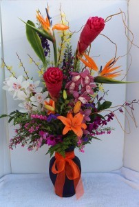 Tropical Paradise Fresh Flower Arrangement