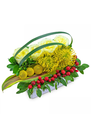 Tropical Pave Flower Arrangement