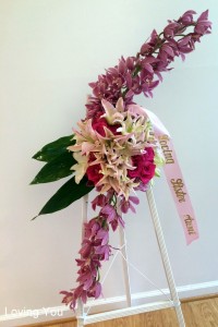 Tropical Pink Standing Spray