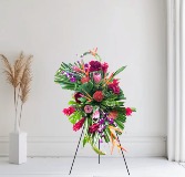 Tropical Reverence  Standing Spray 