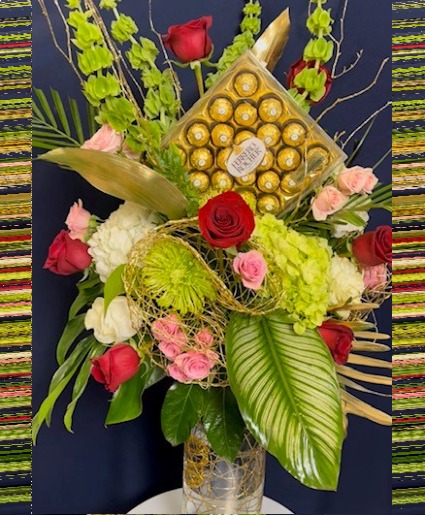 Tropical Serenade with Golden Bells