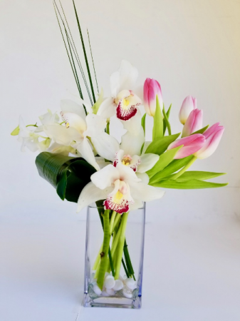 Tropical Spring Vase arrangement