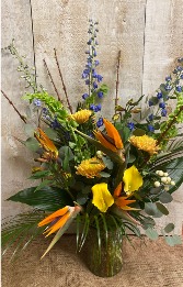 Tropical Sunrise Vase Arrangement 