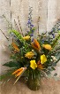 Tropical Sunrise Vase Arrangement 