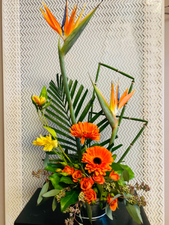 tropical sunset Flower Arrangement