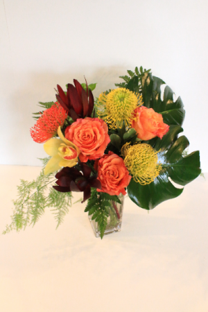 Tropical Fire Floral Design