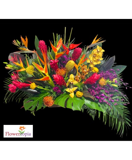 Tropical Supreme Tropical Flower Arrangement 