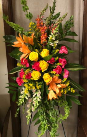 Tropical Tribute Standing Fresh Easel