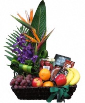 Tropical Vacation Premium Fruit Basket  
