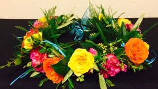Tropicana Floral Head Crown