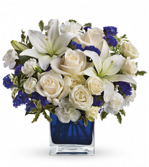 True Blue in Whittier, CA | Rosemantico Flowers True Blue in Whittier, CA | Rosemantico Flowers