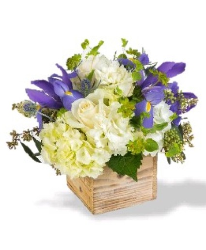 True & Blue Floral Bouquet