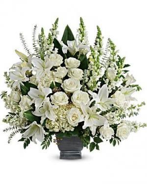True Horizon Bouquet Sympathy Arrangement