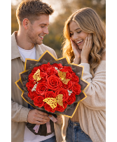 True love Eternal roses