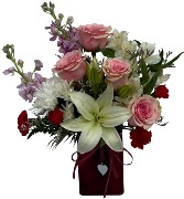 Cupid's Arrow Valentine Arrangement