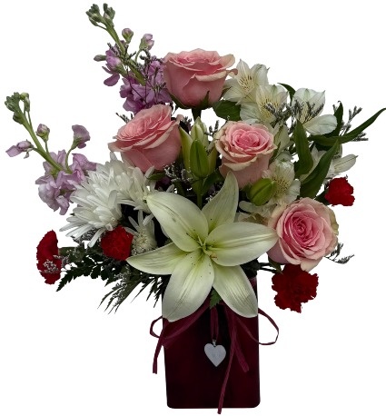 Cupid's Arrow Valentine Arrangement