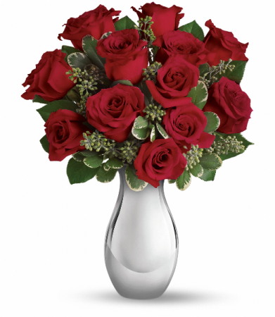 True Romance Bouquet Fresh Arrangement