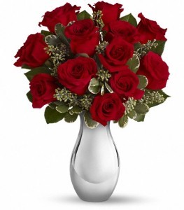 True Romance Bouquet Keepsake Container Arrangement 