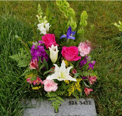 Truly & Deeply  Grave Site Flowers 