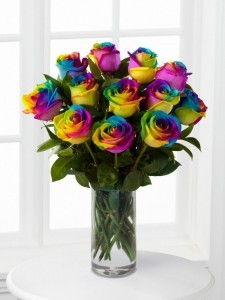 LIMITED TIME ONLY!!! TRULY RAINBOW ROSES