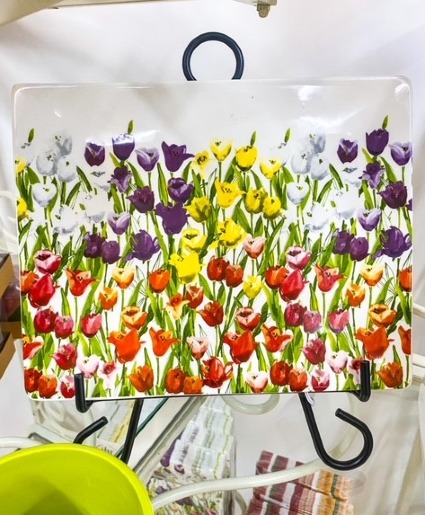 Tulip Field Plate 