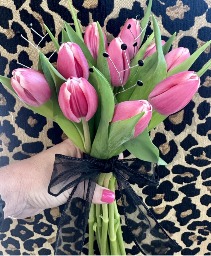Tulip Treasure  Handheld Bouquet 