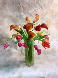 Tulips and Callas