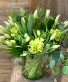 Tulips Arrangement  Arrangement  ( Comes In different Colors ) 