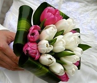 Tulips Divine Wedding Bouquet