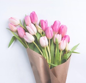 Tulips Hand Bouquet Love Arrangement