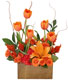 Tulips on Fire Floral Arrangement