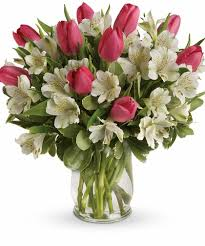 Tulips to Kiss Vase