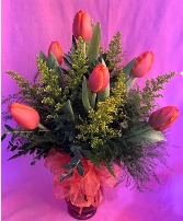 Tulips To Treasure Fresh Arrangement