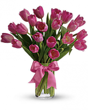 Tulips Vased Arrangement