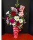 TUMBLER of LOVE FRESH CUT ARRANGEMENT