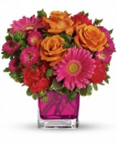 Turn Up The Pink Fresh Arrangement