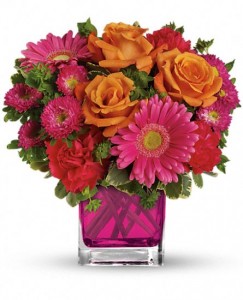 Turn Up The Pink Fresh Arrangement