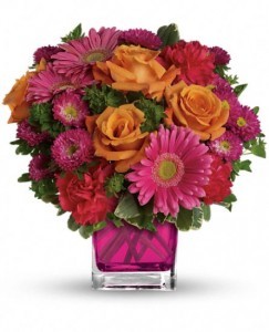 Turn up the Pink Fresh Flowers
